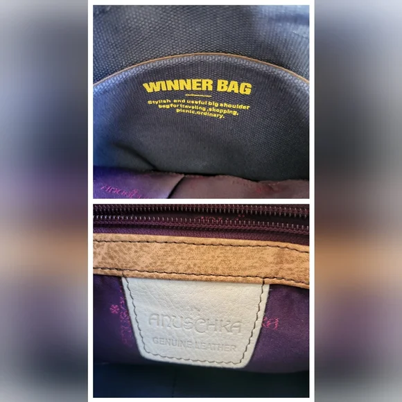 ✨️HP✨️Anuschka | Pretty Blue Multicolor Tropical Floral Convertible Satchel - Picture 11 of 16